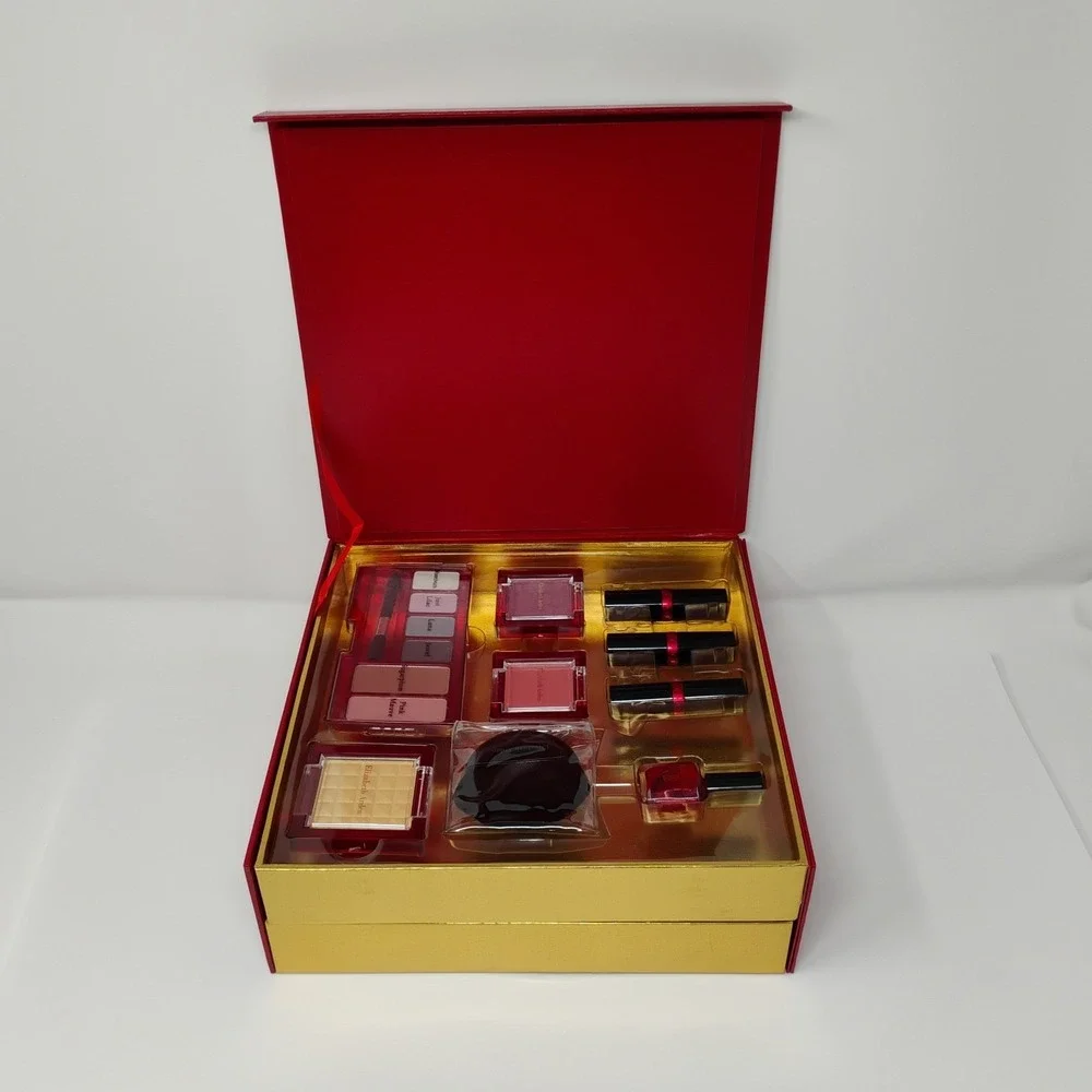 Elizabeth Arden Makeup Set Exceptional Lipstick Gloss Eyeshadow Palette Pencil